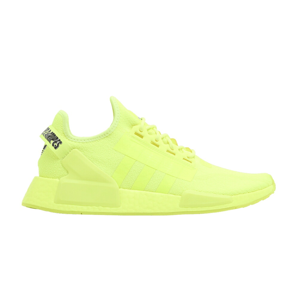 アディダス 黄味がかった 黄色 薄墨色 薄墨色 NMD_R1 \u0027SOLAR YELLOW\u0027 スニーカー メンズ ADIDAS V2 / SOLAR YELLOW GREY TWO GREY THREE