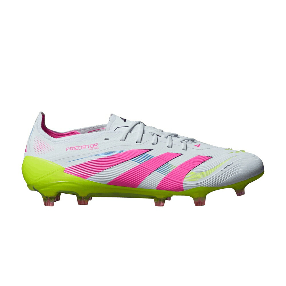 アディダス プレデター エリート 制勝 白いこと 白いこと サクラ色 \u0027CELESTIAL PACK\u0027 スニーカー メンズ ADIDAS PREDATOR 24 ELITE FG VICTORY / CLOUD WHITE LUCID PINK LUCID