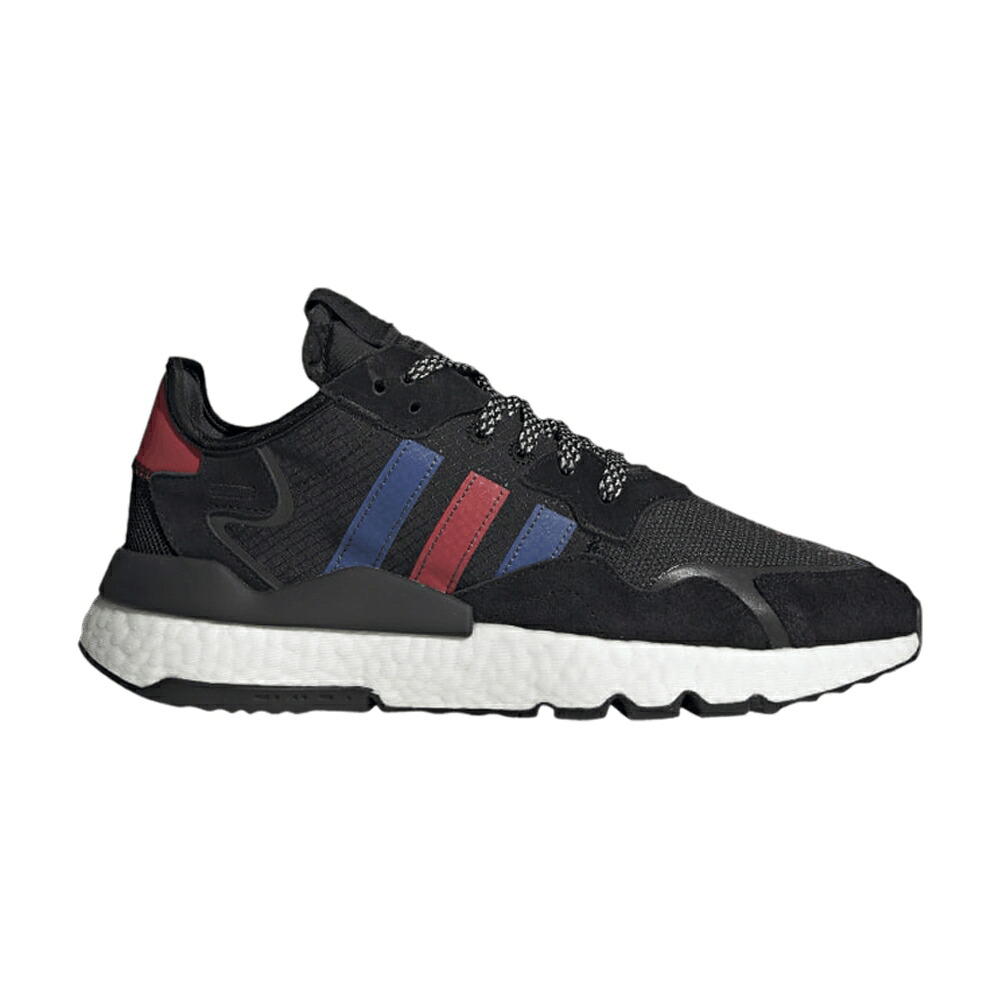 アディダス ジョガーパンツ 中核グループ 黒いこと 黒いこと \u0027BLACK SCARLET\u0027 スニーカー メンズ ADIDAS NITE JOGGER ROYAL / CORE BLACK COLLEGIATE ROYAL