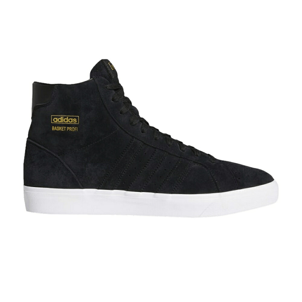 アディダス 中核グループ 黒いこと 黒いこと ゴールド \u0027CORE BLACK\u0027 スニーカー メンズ ADIDAS BASKET PROFI / CORE BLACK CORE BLACK GOLD