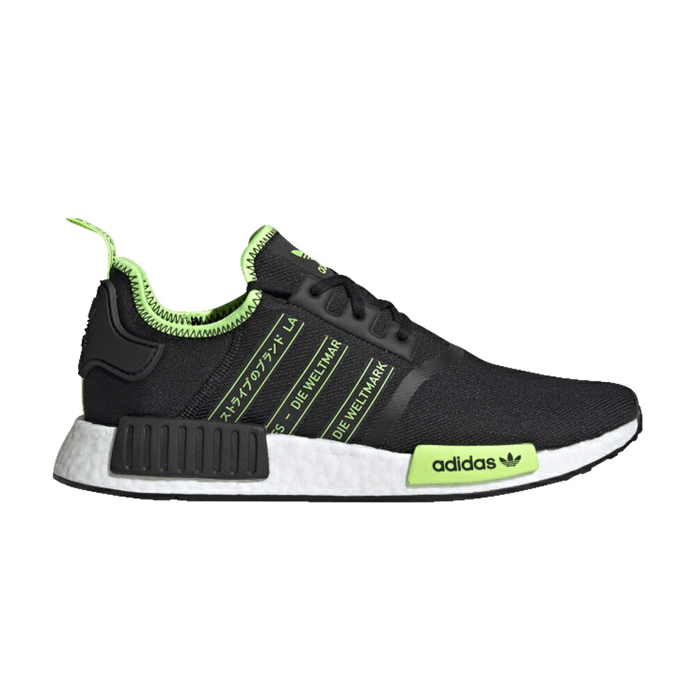 アディダス 中核グループ 黒いこと 黒いこと NMD_R1 \u0027BLACK GREEN\u0027 スニーカー メンズ ADIDAS SIGNAL / CORE BLACK CORE BLACK SIGNAL