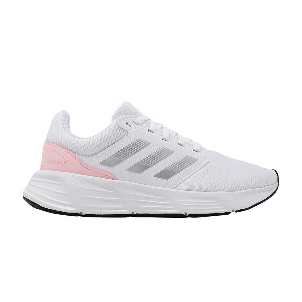 アディダス 銀河系 白いこと 白いこと しろがね色 しろがね色 \u0027WHITE PINK\u0027 スニーカー レディース ADIDAS WMNS GALAXY 6 CLEAR / CLOUD WHITE SILVER METALLIC