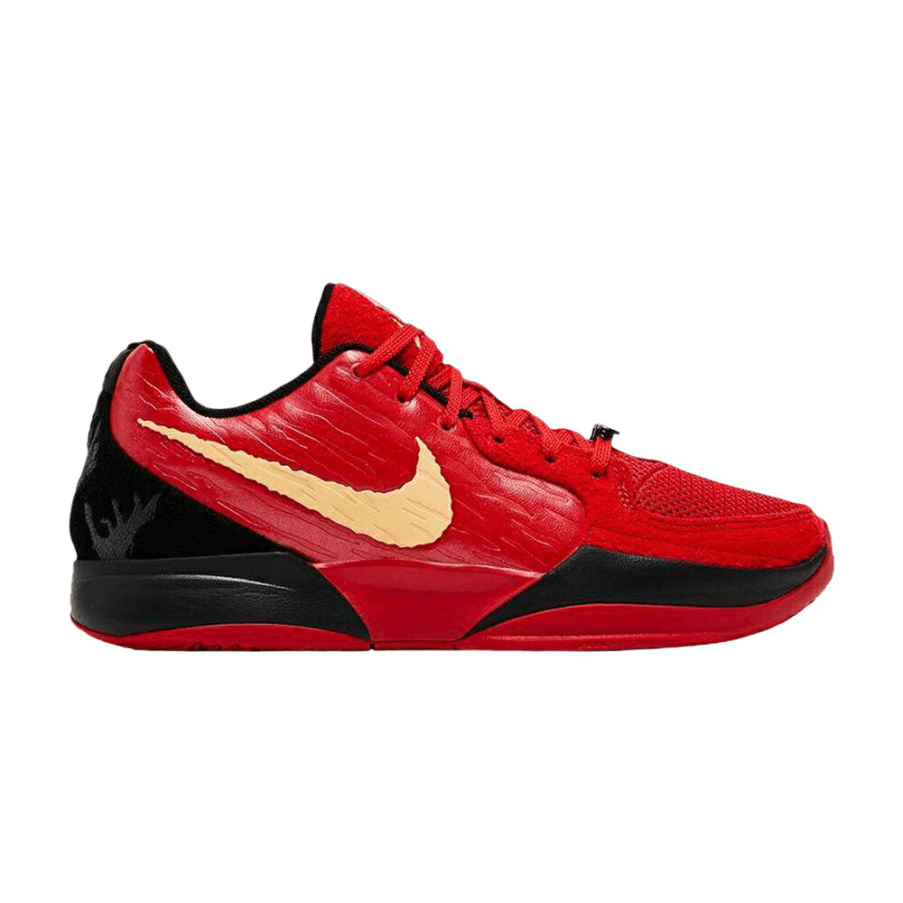 ナイキ 赤 レッド ゴールド 'NIGHTMARE' スニーカー メンズ NIKE JA 2 SAMPLE / UNIVERSITY RED CELESTIAL GOLD|スニケス