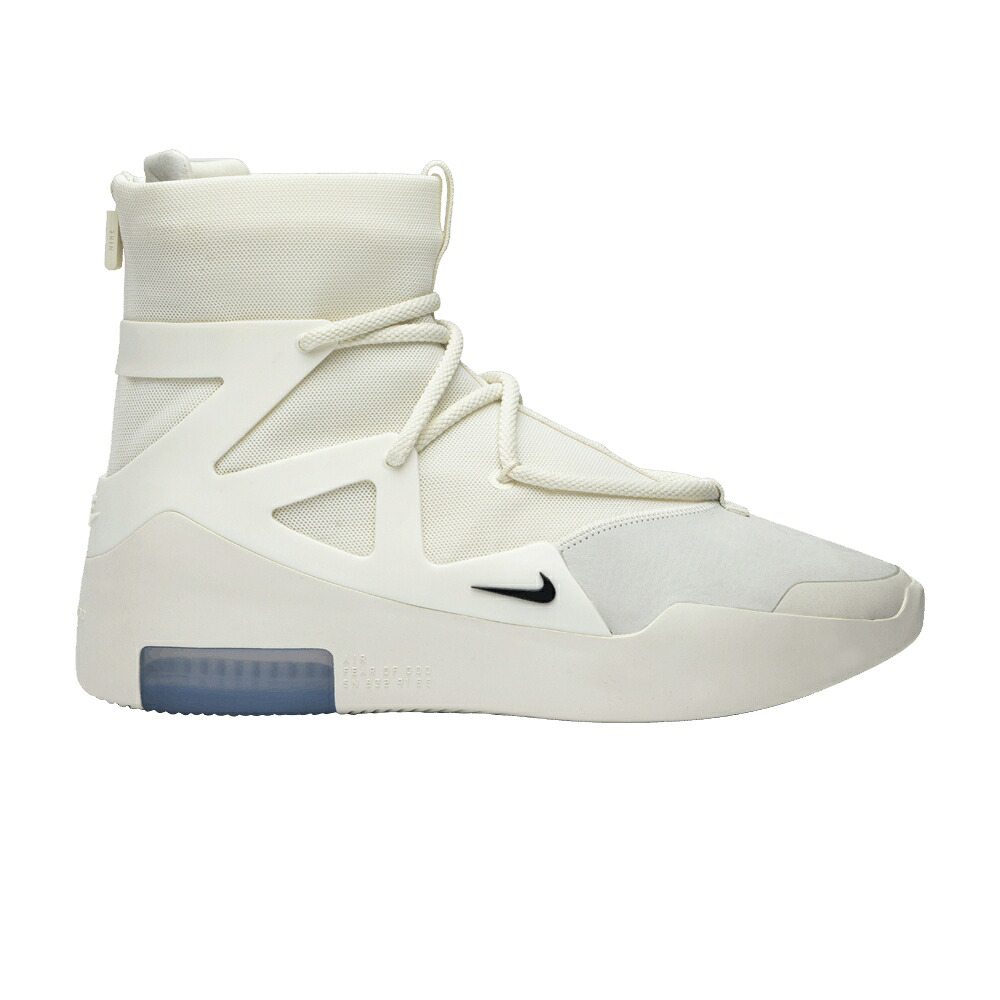 ナイキ 黒いこと 黒いこと フィアーオブゴッド \u0027SAIL\u0027 スニーカー メンズ NIKE AIR FEAR OF GOD 1 / SAIL BLACK