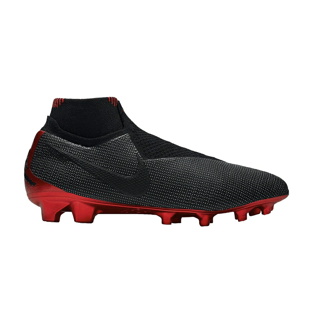 ナイキ エリート 黒色 ブラック 赤 レッド 'BLACK RED' スニーカー メンズ NIKE PHANTOM VISION ELITE FG CHALLENGE / BLACK CHALLENGE RED METALLIC|スニケス
