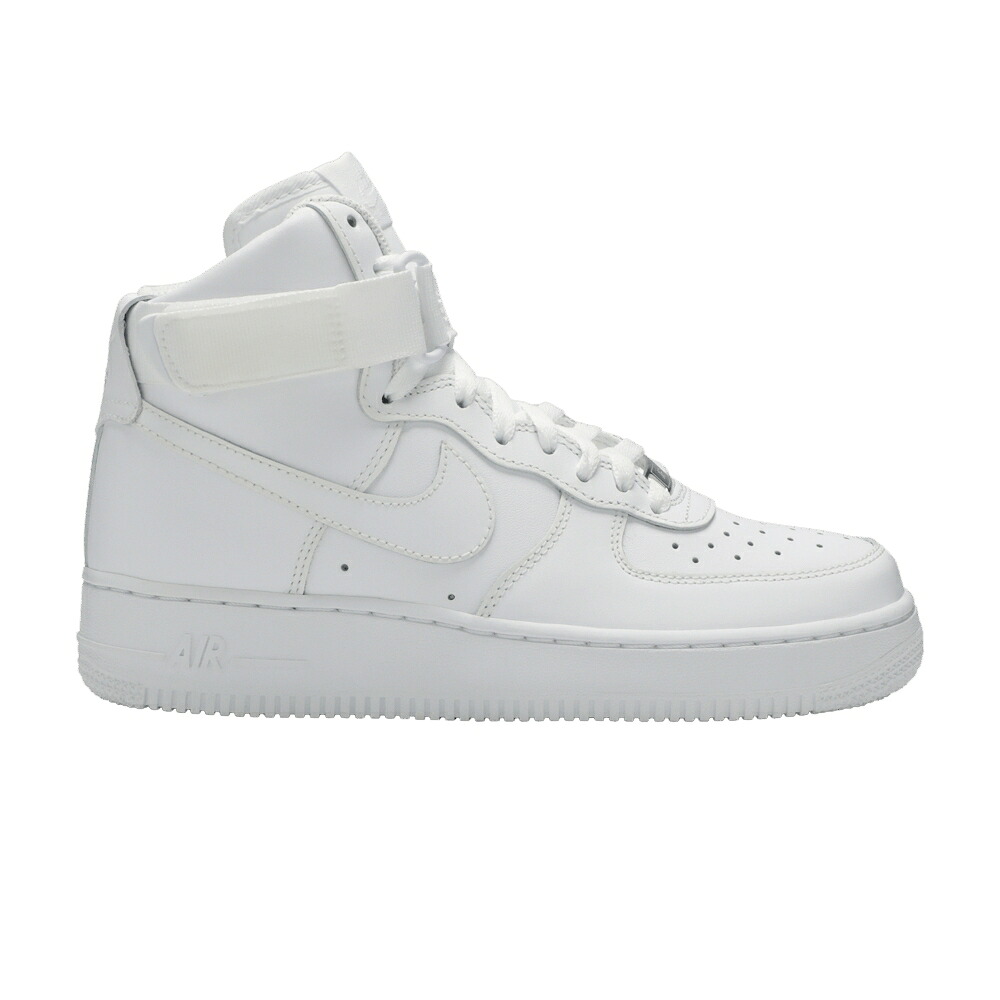 ナイキ ご機嫌 白いこと 白いこと 空軍 \u0027WHITE\u0027 スニーカー レディース NIKE WMNS AIR FORCE 1 HIGH / WHITE WHITE