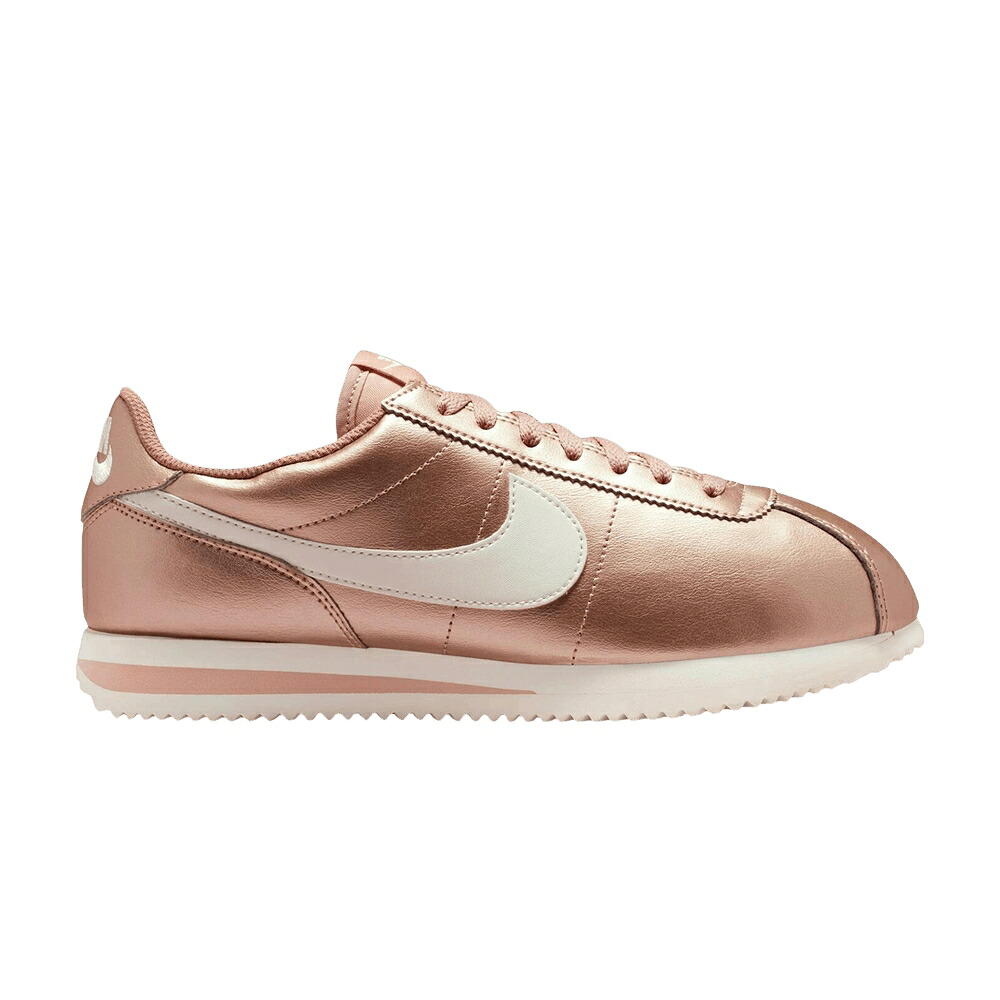 ナイキ コルテッツ 赤 赤いこと 銅 ブロンズ サクラ色 \u0027METALLIC BRONZE\u0027 スニーカー レディース NIKE WMNS CORTEZ RED / METALLIC RED BRONZE ROSE WHISPER