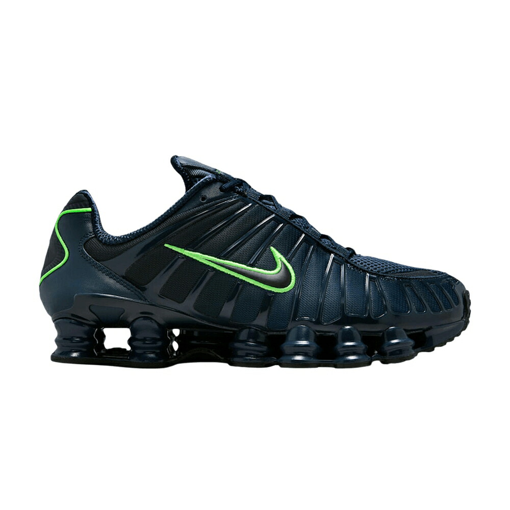 ナイキ ショックス 青碧 青碧 緑 緑であること サンダー \u0027THUNDER STRIKE\u0027 スニーカー メンズ NIKE SHOX TL BLUE GREEN / THUNDER BLUE OBSIDIAN GREEN