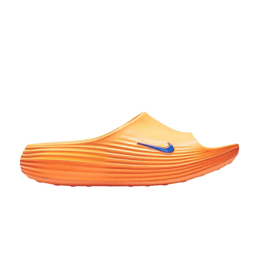 ナイキ サンダル レーザ 橙 オレンジ色 \u0027CITRON ICE\u0027 スニーカー メンズ NIKE REACTX REJUVEN8 SLIDE PULSE LASER ORANGE VOLT / CITRON PULSE LASER ORANGE VOLT
