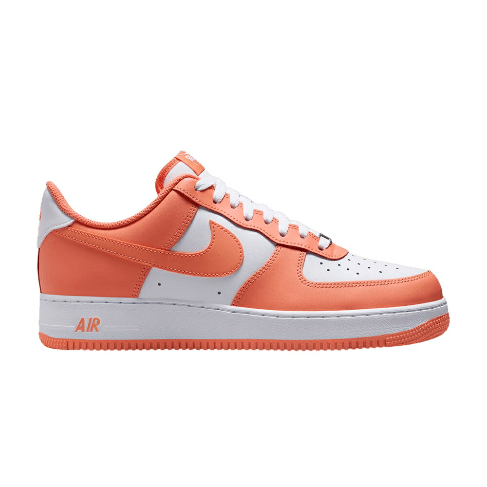 ナイキ 白いこと 白いこと 橙 オレンジ色 空軍 \u0027ORANGE FROST\u0027 スニーカー メンズ NIKE AIR FORCE 1 / WHITE ORANGE FROST