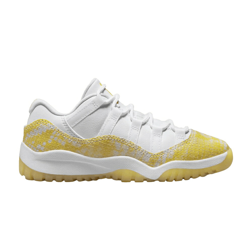 ナイキ 白いこと 白いこと 黄味がかった 黄色 エアジョーダン \u0027YELLOW SNAKESKIN\u0027 お坊っちゃん キッズ AIR JORDAN AIR JORDAN 11 RETRO LOW なおなお書き / WHITE TOUR YELLOW SAIL もの言う花 マタニティ スニーカー