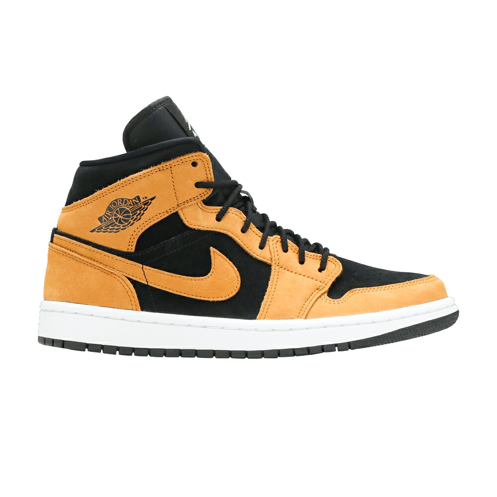 ナイキ ミッド 黒いこと 黒いこと エアジョーダン \u0027DESERT OCHRE\u0027 スニーカー レディース AIR JORDAN WMNS AIR JORDAN 1 MID SE / DESERT OCHRE DESERT OCHRE BLACK