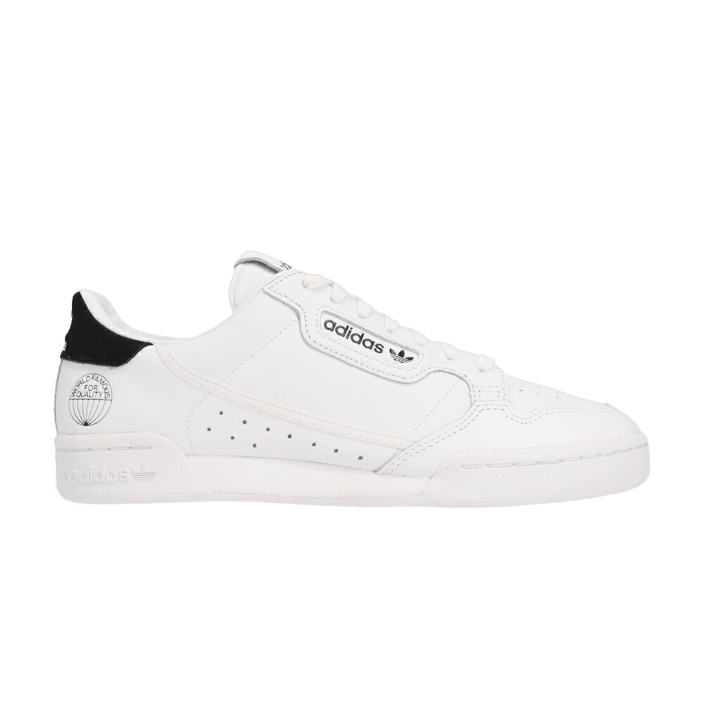 アディダス 白いこと 白いこと 中核グループ 黒いこと 黒いこと \u0027FOOTWEAR WHITE\u0027 スニーカー メンズ ADIDAS CONTINENTAL 80 / FOOTWEAR WHITE CORE BLACK