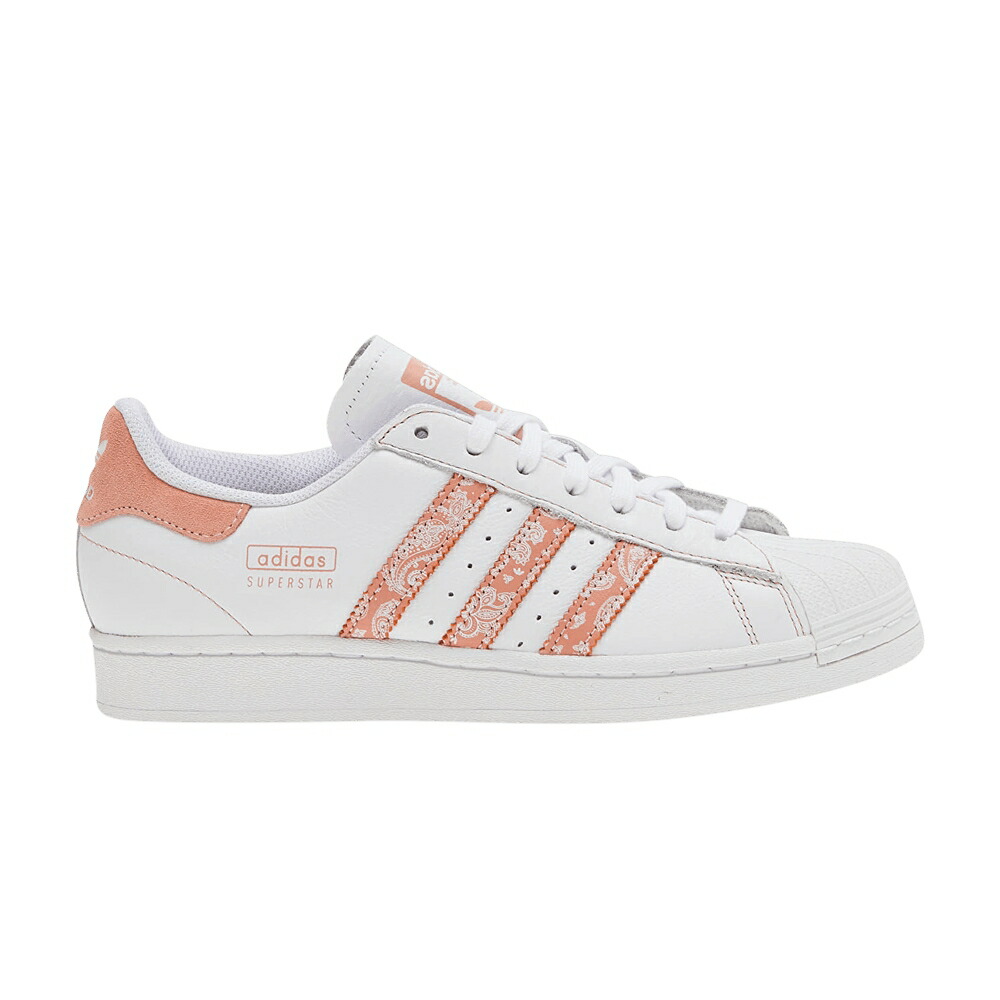 アディダス はやりっ児 白いこと 白いこと \u0027PAISLEY CLAY\u0027 スニーカー レディース ADIDAS WMNS SUPERSTAR - WHITE WONDER / FOOTWEAR WHITE WONDER CLAY