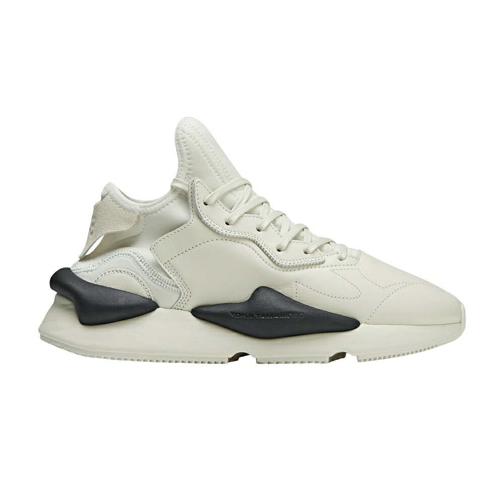 アディダス 皮膚軟化剤 白いこと 白いこと 黒いこと 黒いこと \u0027CREAM BLACK\u0027 スニーカー メンズ ADIDAS Y-3 KAIWA / CREAM WHITE OFF WHITE BLACK