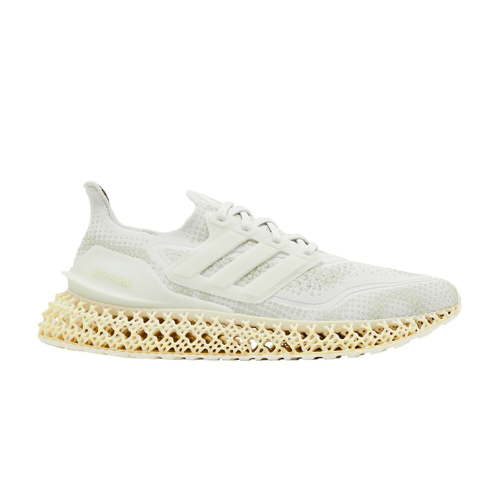 アディダス ウルトラ 白いこと 白いこと 緑 緑であること \u0027CRYSTAL GREEN\u0027 スニーカー メンズ ADIDAS ULTRA 4DFWD WHITE LINEN / CRYSTAL WHITE LINEN GREEN WONDER