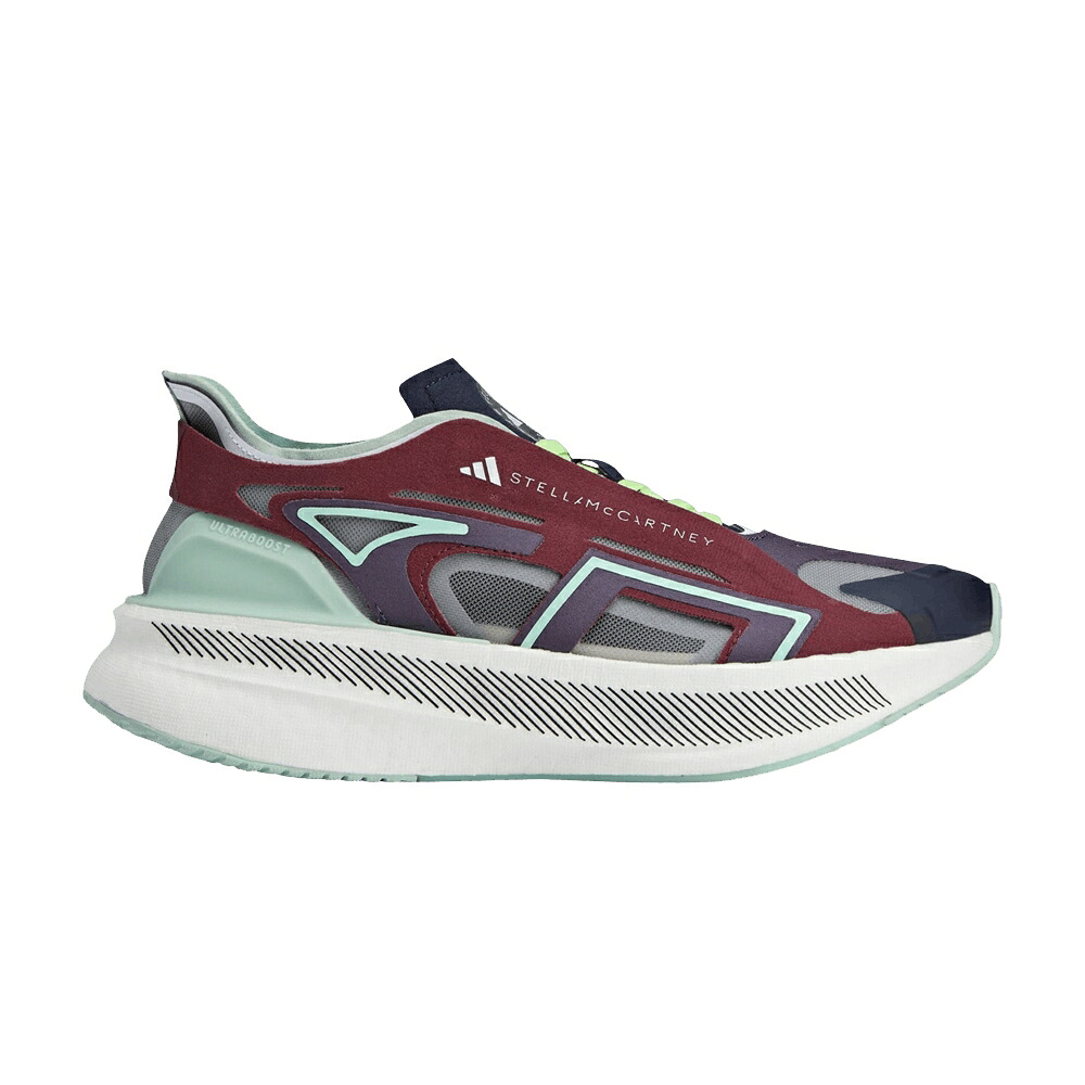 アディダス 緑 緑であること \u0027BURGUNDY GREEN\u0027 スニーカー レディース ADIDAS STELLA MCCARTNEY X WMNS ULTRABOOST 5 TACTILE / TACTILE GREEN CLEAR ONIX TRACE