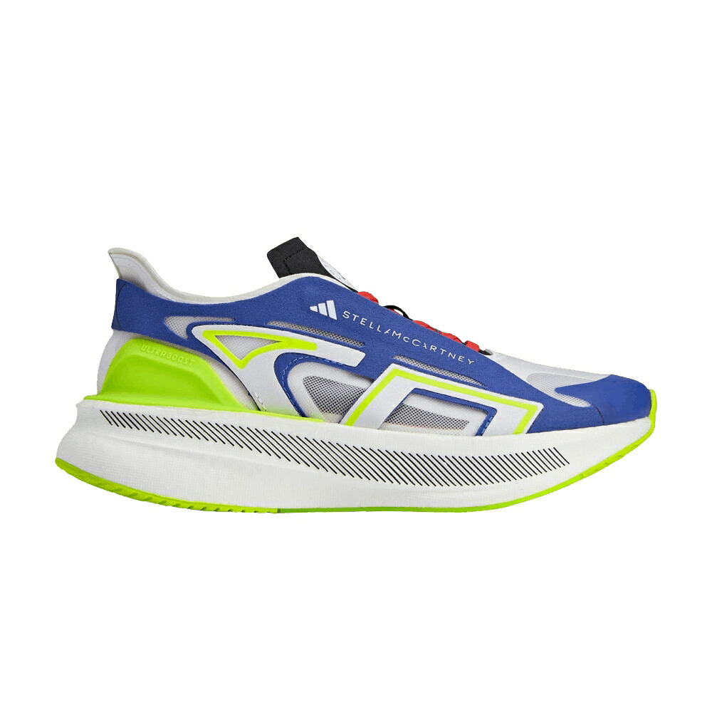 アディダス 青み 青色 中核グループ \u0027LUCID SLIME\u0027 スニーカー レディース ADIDAS STELLA MCCARTNEY X WMNS ULTRABOOST 5 BLUE SEMI SOLAR / LUCID BLUE SEMI SOLAR SLIME CORE