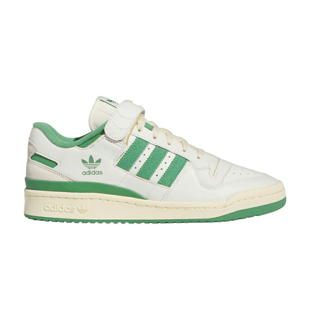 アディダス 討論会 象牙色 緑 緑であること 黄味がかった 黄色 \u0027IVORY GREEN\u0027 スニーカー メンズ ADIDAS FORUM 84 LOW PRELOVED / IVORY PRELOVED GREEN EASY YELLOW
