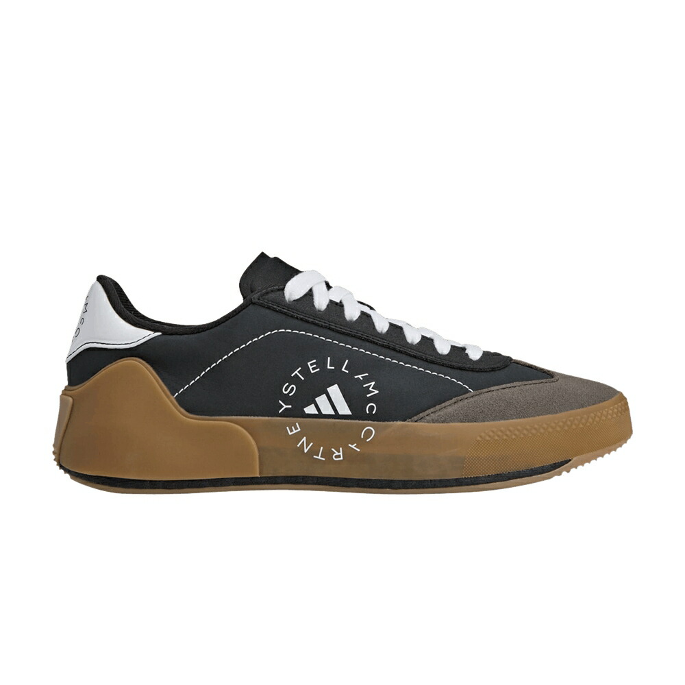 アディダス 厚地の外套 ブースト 白いこと 白いこと 中核グループ 黒いこと 黒いこと \u0027BLACK GUM\u0027 スニーカー レディース ADIDAS STELLA MCCARTNEY X WMNS COURT BOOST WHITE / CLOUD WHITE GUM CORE BLACK