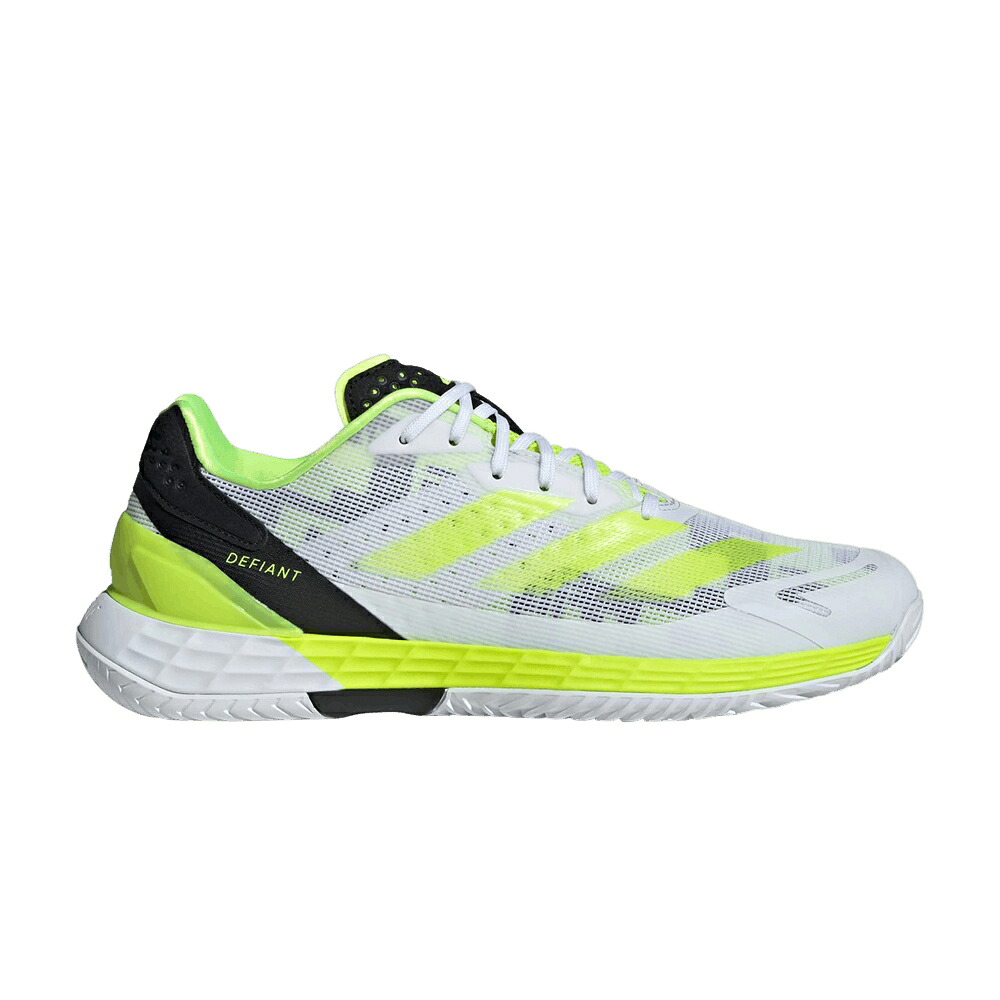 アディダス スピード 白色 ホワイト コア 'WHITE LEMON' スニーカー メンズ ADIDAS DEFIANT SPEED 2 LUCID / CLOUD WHITE LUCID LEMON CORE｜スニケス
