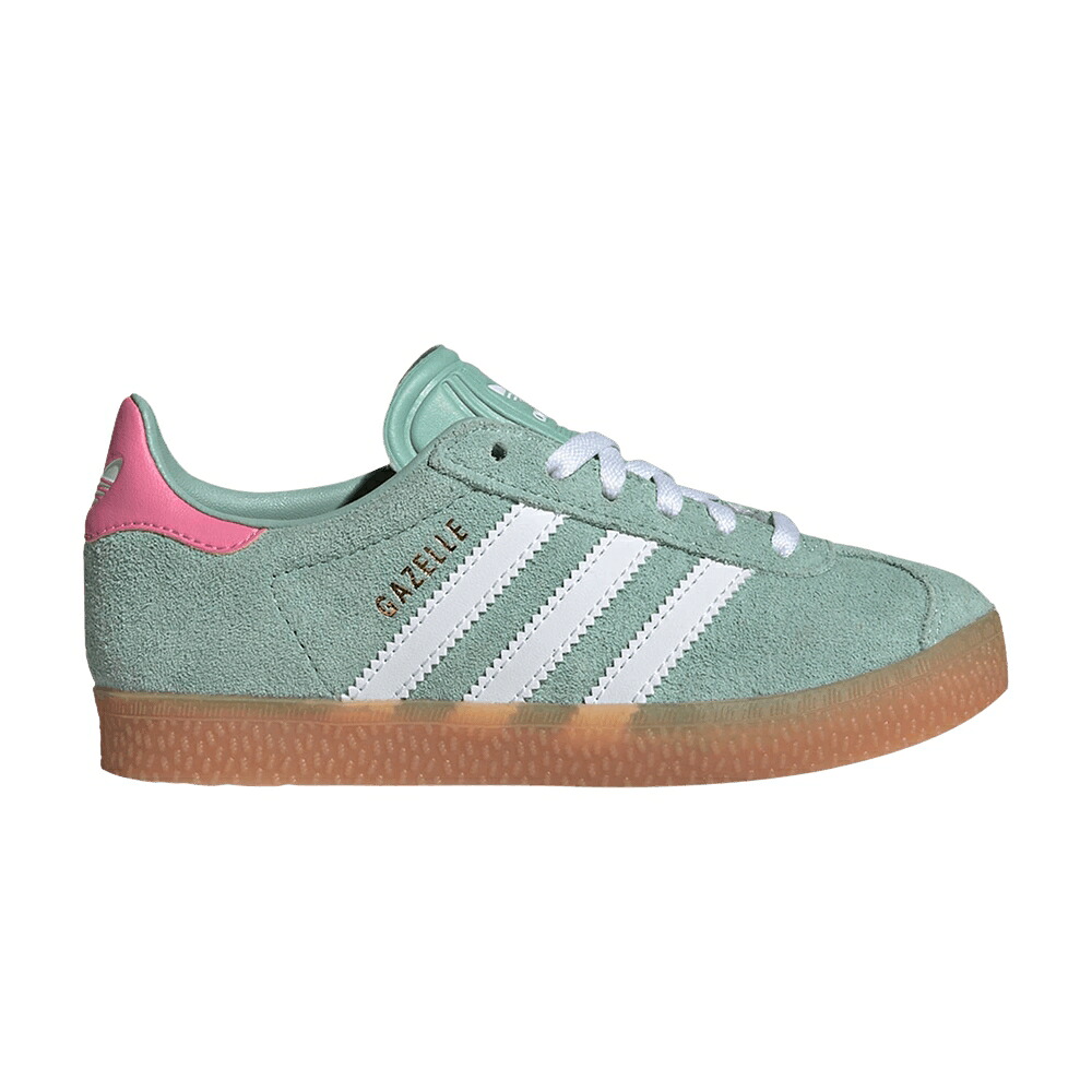 アディダス ガゼル 緑 緑であること 白いこと 白いこと \u0027HAZY GREEN\u0027 スニーカー メンズ ADIDAS GAZELLE C / HAZY GREEN CLOUD WHITE BLISS