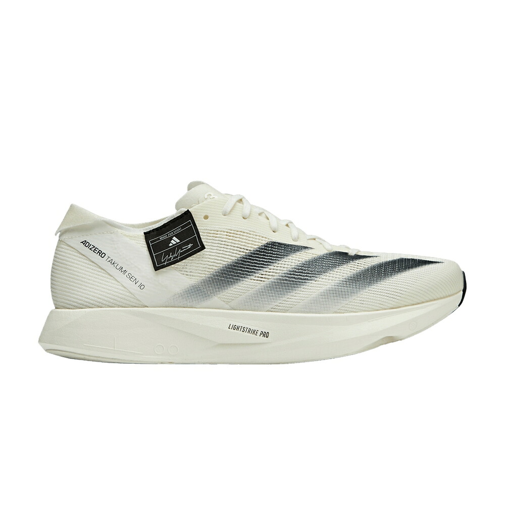 アディダス 白いこと 白いこと 中核グループ 黒いこと 黒いこと \u0027OFFWHITE BLACK\u0027 スニーカー レディース ADIDAS WMNS Y-3 TAKUMI SEN 10 \u0027OFF-WHITE / OFF WHITE OFF WHITE CORE BLACK