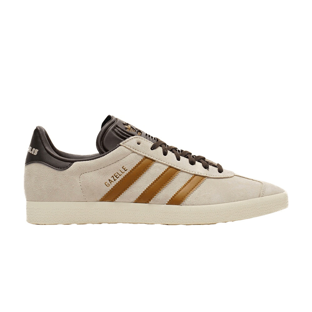 アディダス 天使の都市 ガゼル ゴールド 赤銅色 赤銅色 \u0027MLS COLLECTION\u0027 スニーカー メンズ ADIDAS LAFC X GAZELLE ARCHIVE / LINEN GOLD OCHRE DARK BROWN