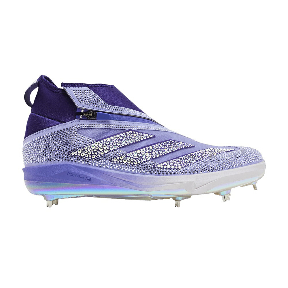 アディダス アディゼロ 紫 パープル 野球クラブ IMPACT+ \u0027LIGHT PURPLE\u0027 スニーカー メンズ ADIDAS SWAROVSKI X ADIZERO / LIGHT PURPLE TEAM COLLEGIATE