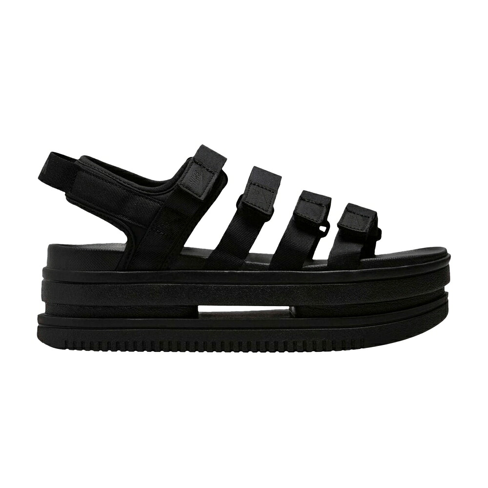 ナイキ アイコン 古典派音楽 黒いこと 黒いこと \u0027TRIPLE BLACK\u0027 スニーカー レディース NIKE WMNS ICON CLASSIC SANDAL / BLACK BLACK BLACK