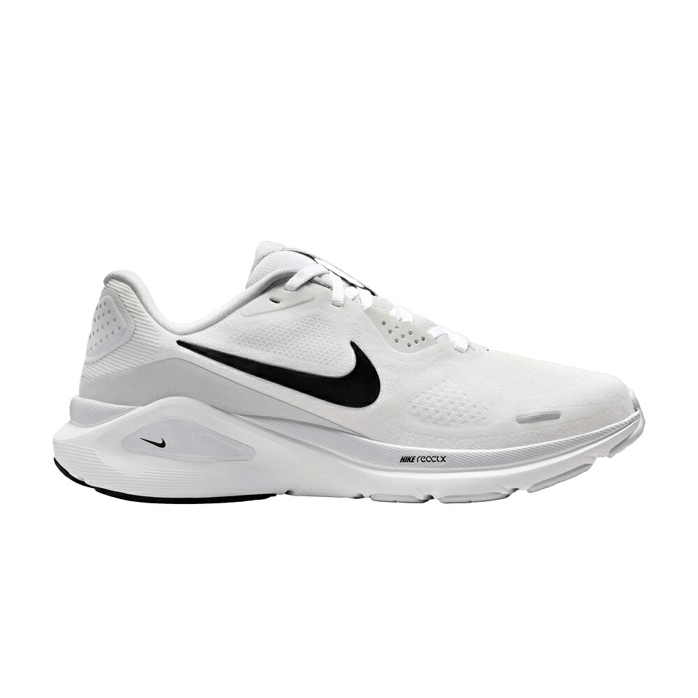 ナイキ 白いこと 白いこと 黒いこと 黒いこと 純一無雑 プラチナム \u0027WHITE BLACK\u0027 スニーカー レディース NIKE WMNS STRUCTURE 26 / WHITE BLACK PURE PLATINUM