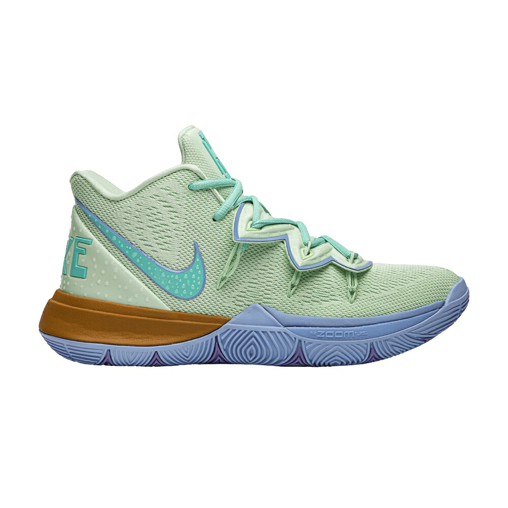 ナイキ 海綿質シリング カイリー \u0027SQUIDWARD\u0027 スニーカー メンズ NIKE SPONGEBOB SQUAREPANTS X KYRIE 5 / FROSTED SPRUCE ALUMINUM