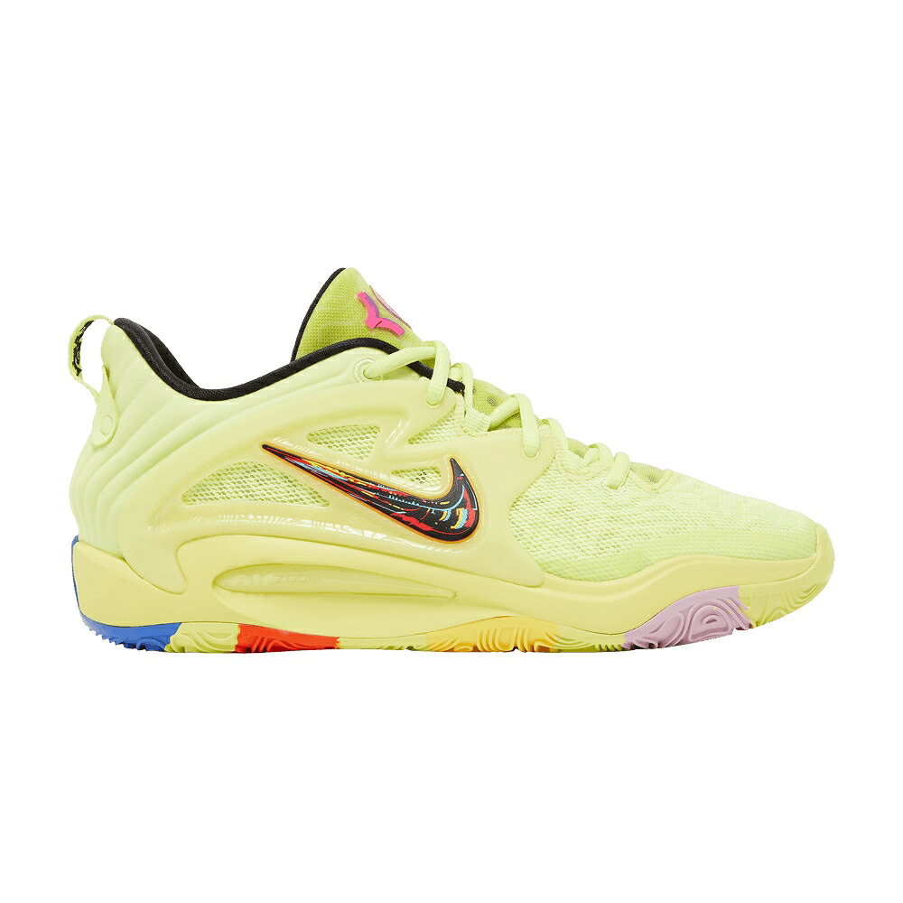 ナイキ 黒いこと 黒いこと \u0027AIMBOT\u0027 スニーカー メンズ NIKE KD 15 EP / LIGHT LEMON TWIST BLACK FUCHSIA