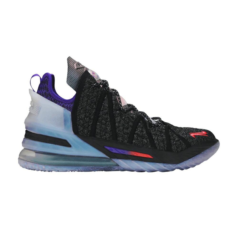 ナイキ レブロン 黒いこと 黒いこと 紫 パープル \u0027THE 2\u0027 スニーカー メンズ NIKE KYLIAN MBAPP X LEBRON 18 NRG CHOSEN / BLACK FIERCE PURPLE METALLIC