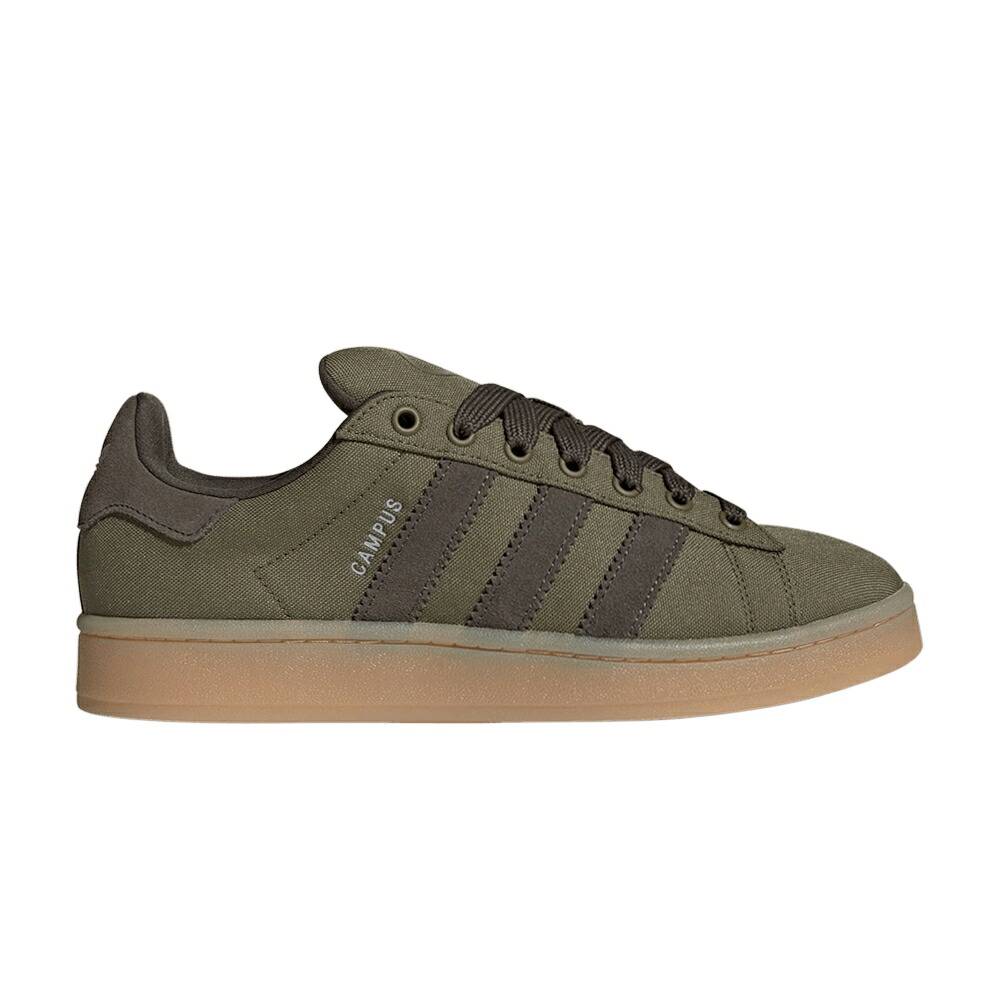 アディダス 校庭 オリーブ 影ぼうし 影ぼうし \u0027FOCUS GUM\u0027 スニーカー メンズ ADIDAS CAMPUS 00S OLIVE / FOCUS OLIVE SHADOW OLIVE GUM
