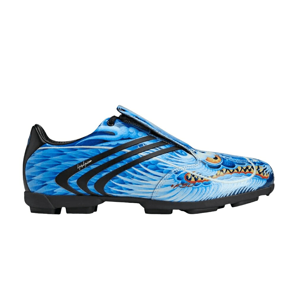 アディダス 青碧 青碧 黒いこと 黒いこと \u0027BLUE DRAGON\u0027 スニーカー メンズ ADIDAS Y-3 F50 TUNIT / BLUE BLACK BLUE