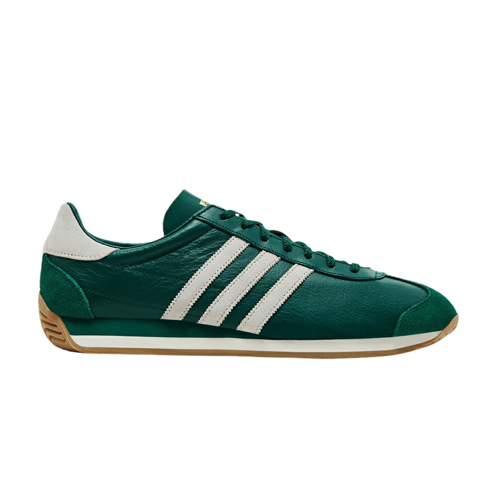 アディダス カントリー 緑 緑であること 白いこと 白いこと \u0027COLLEGIATE GREEN\u0027 スニーカー メンズ ADIDAS COUNTRY OG / COLLEGIATE GREEN CHALK WHITE GUM