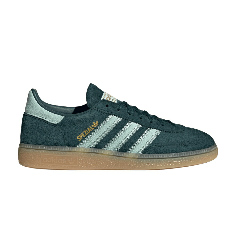 アディダス ハンドボール スペシアル 緑 緑であること \u0027AURORA GUM\u0027 スニーカー レディース ADIDAS WMNS HANDBALL SPEZIAL IVY ASH GREEN / AURORA IVY ASH GREEN GUM