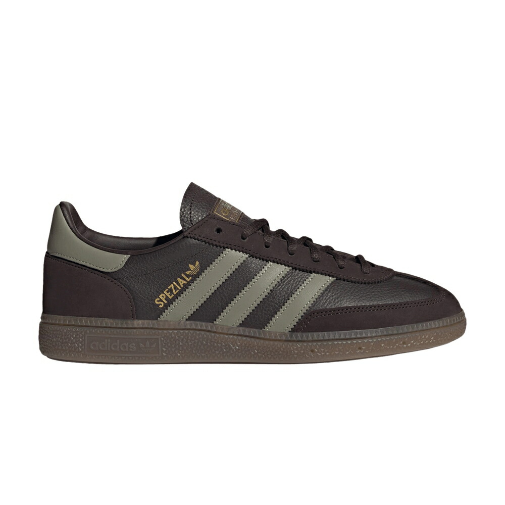アディダス スペシアル しろがね色 しろがね色 \u0027AURORA GUM\u0027 スニーカー メンズ ADIDAS HANDABLL SPEZIAL COFFEE SILVER PEBBLE / AURORA COFFEE SILVER PEBBLE GUM