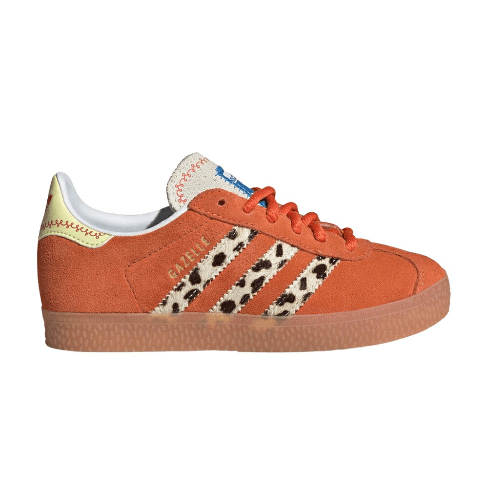 アディダス ガゼル 橙 オレンジ色 白いこと 白いこと \u0027JESSIE\u0027 スニーカー メンズ ADIDAS TOY STORY X GAZELLE C / ORANGE CLOUD WHITE GUM
