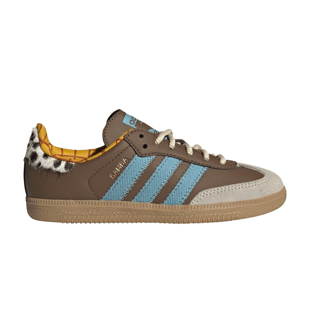 アディダス サンバ 赤銅色 赤銅色 青碧 青碧 \u0027WOODY\u0027 スニーカー メンズ ADIDAS TOY STORY X SAMBA OG C / PRELOVED BROWN PRELOVED BLUE