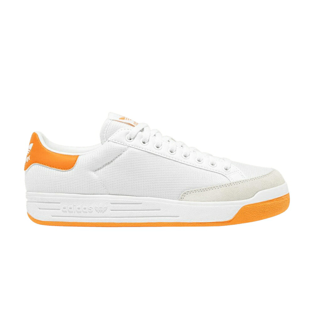 アディダス 白いこと 白いこと 橙 オレンジ色 ロッドレイバー \u0027NYC DELIS\u0027 スニーカー メンズ ADIDAS WEST NYC X ROD LAVER / FOOTWEAR WHITE ORANGE FOOTWEAR
