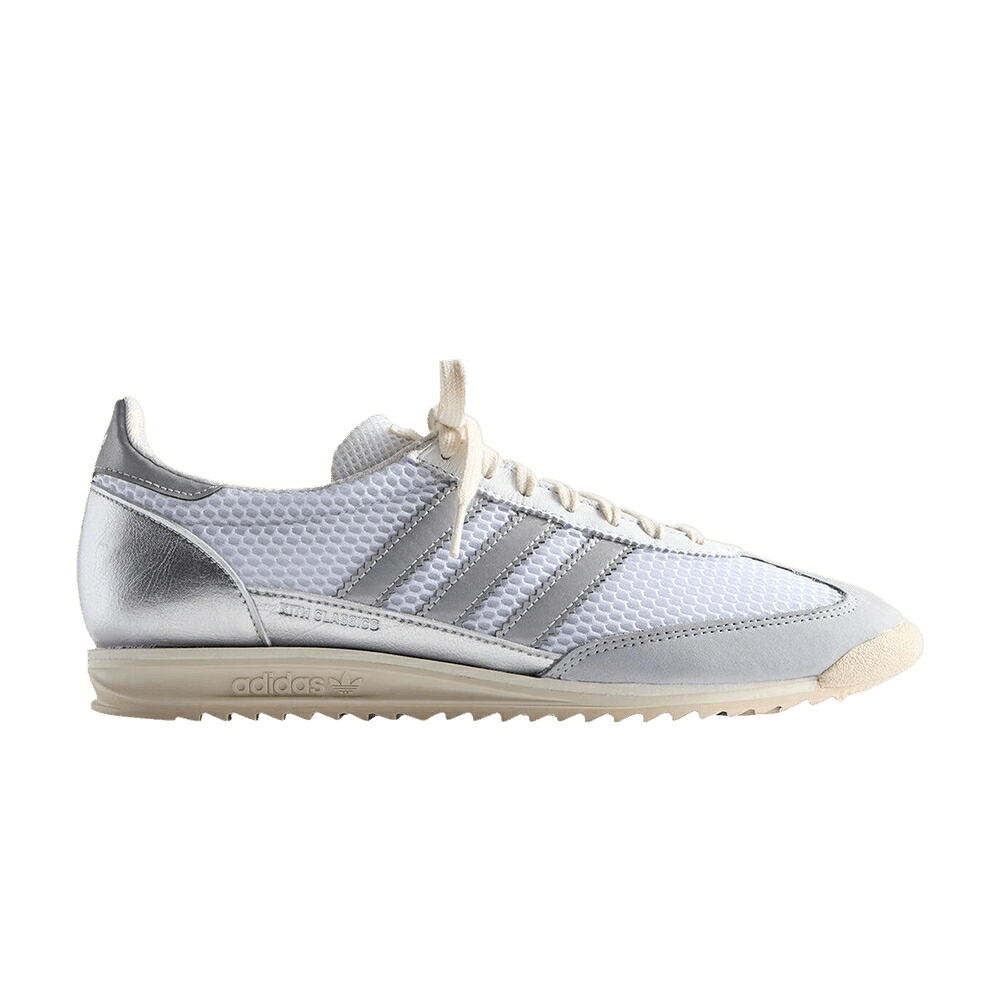 アディダス 緑 緑であること しろがね色 しろがね色 \u0027RUNNING PACK\u0027 スニーカー レディース ADIDAS KITH X WMNS SL72 OG THROUGH THE DECADES / GREEN METALLIC SILVER