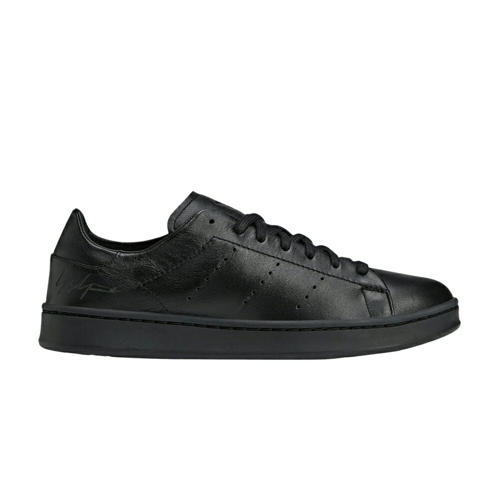 アディダス 黒いこと 黒いこと 見方仕損ない \u0027TRIPLE BLACK\u0027 スニーカー メンズ ADIDAS Y-3 STAN SMITH 2025 / BLACK BLACK BLACK