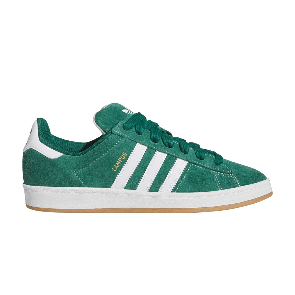 アディダス 校庭 緑 緑であること 白いこと 白いこと \u0027COLLEGIATE GREEN\u0027 スニーカー メンズ ADIDAS CAMPUS ADV / COLLEGIATE GREEN CLOUD WHITE