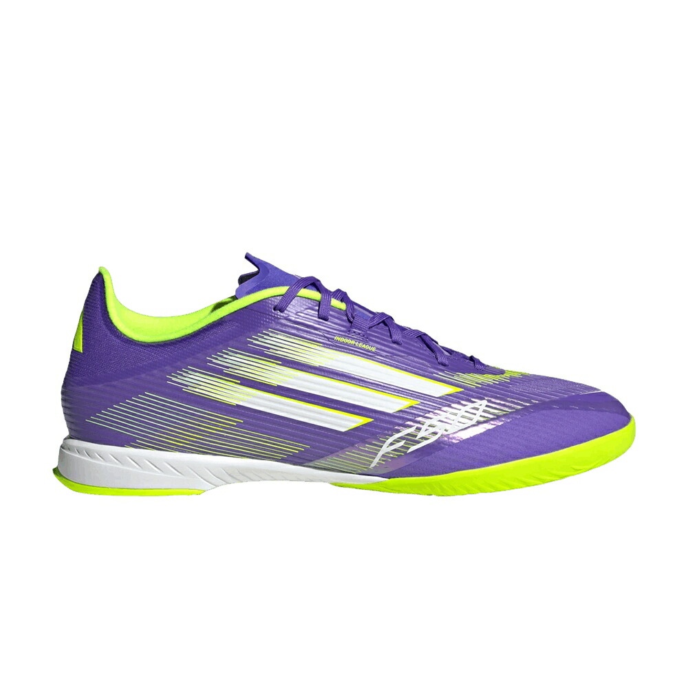 アディダス アディゼロ 紫 パープル 混雑時 白いこと 白いこと \u0027RADIANT PACK\u0027 スニーカー メンズ ADIDAS ADIZERO F50 LEAGUE IN BLAZE / PURPLE RUSH CLOUD WHITE LUCID
