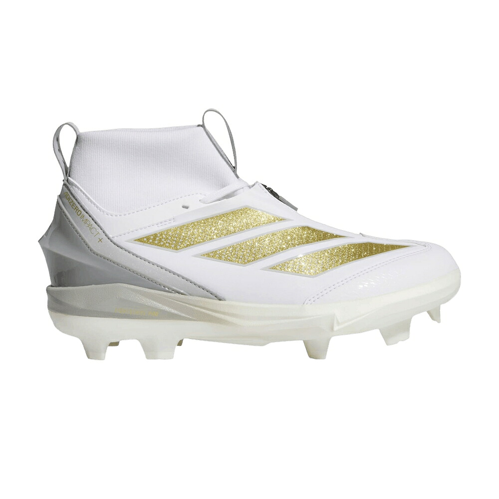 アディダス アディゼロ 白いこと 白いこと ゴールド IMPACT+ \u0027WHITE GOLD\u0027 スニーカー メンズ ADIDAS ADIZERO TPU / CLOUD WHITE GOLD METALLIC GOLD