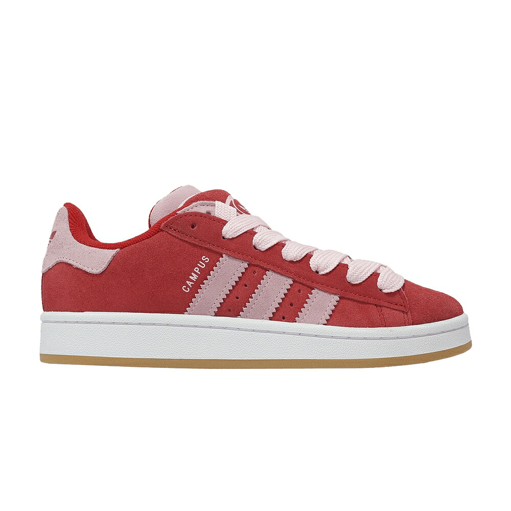 アディダス キャンパス ピンク 'SCARLET' スニーカー レディース ADIDAS WMNS CAMPUS 00S DOUBLE / BETTER SCARLET CLEAR PINK CLOUD|スニケス