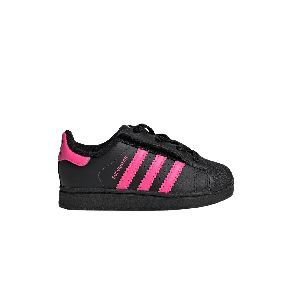アディダス はやりっ児 中核グループ 黒いこと 黒いこと さくら色 \u0027BLACK PINK\u0027 スニーカー メンズ ADIDAS SUPERSTAR 2 COMFORT CLOSURE EL I LUCID / CORE BLACK LUCID PINK CORE BLACK
