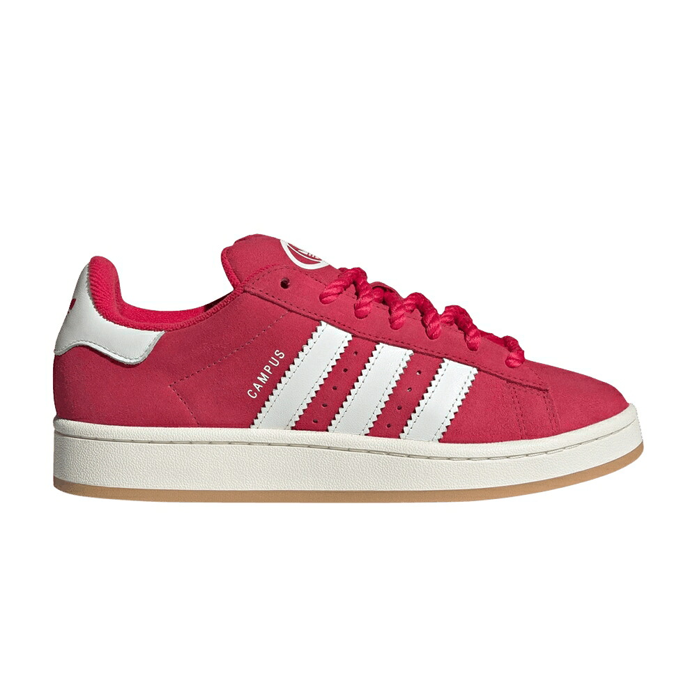 アディダス キャンパス 赤 レッド コア 白色 ホワイト 'RUBY RED' スニーカー レディース ADIDAS WMNS CAMPUS 00S / RUBY RED CORE WHITE GUM|スニケス